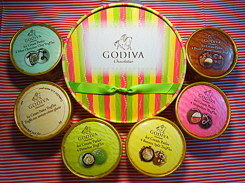 GODIVA 2012 雪糕味朱古力