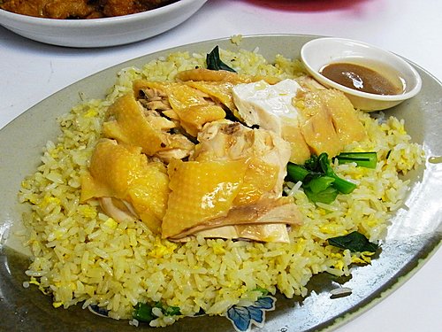 鹽焗雞飯炒底