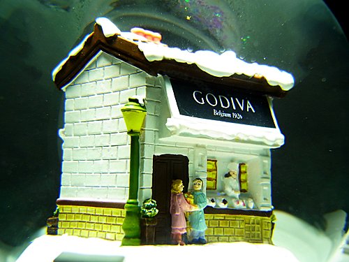 Godiva音樂水晶球